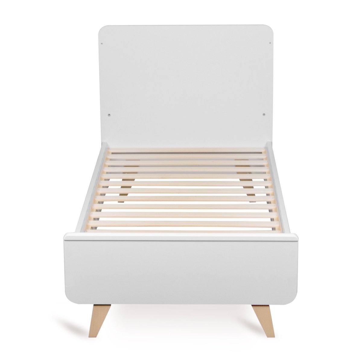 QUAX - Lit Bébé Évolutif Loft 70 x 140 Cm - Blanc - Les Petits