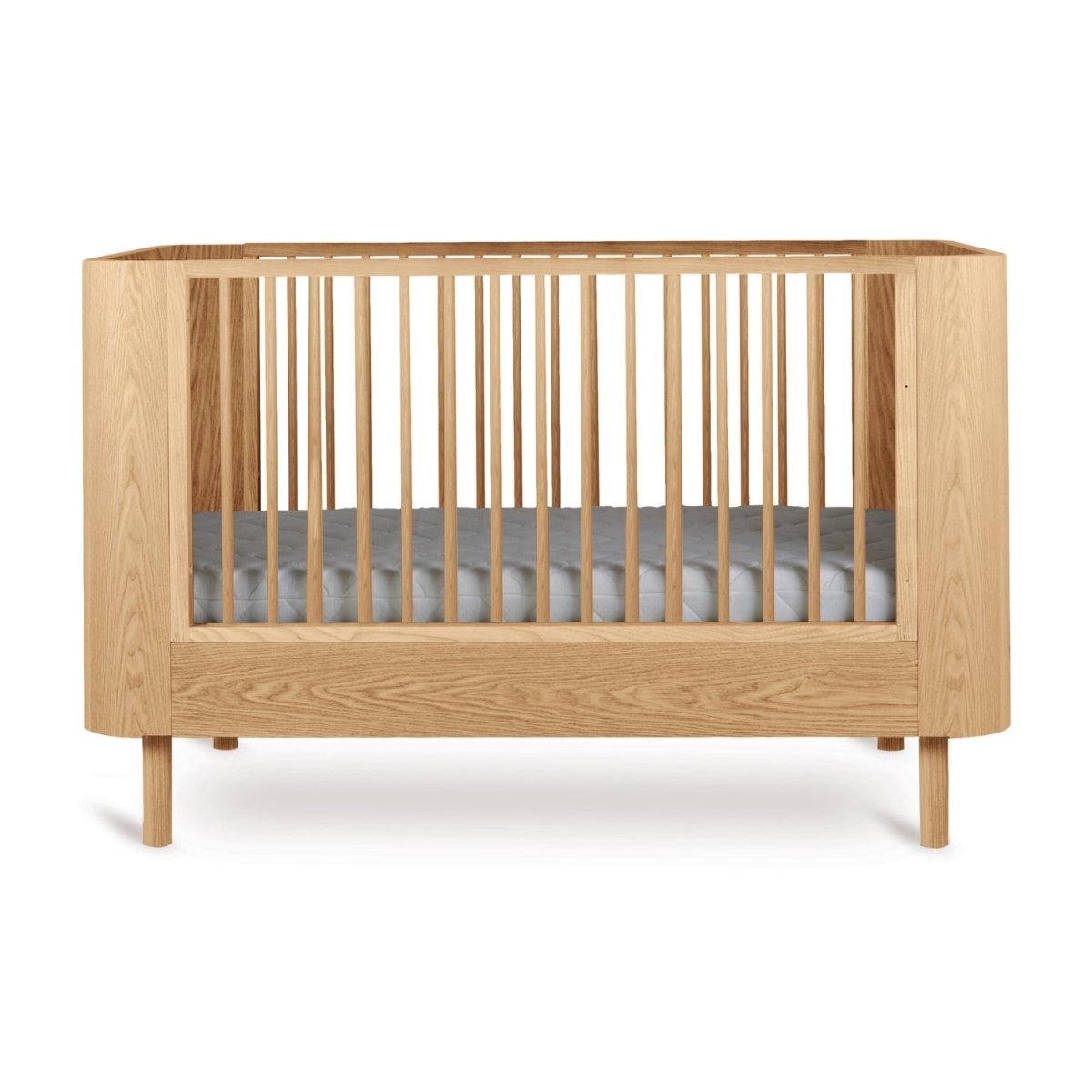 QUAX - Lit Bébé Évolutif Yume 70 x 140 cm - Frêne Naturel - Les Petits