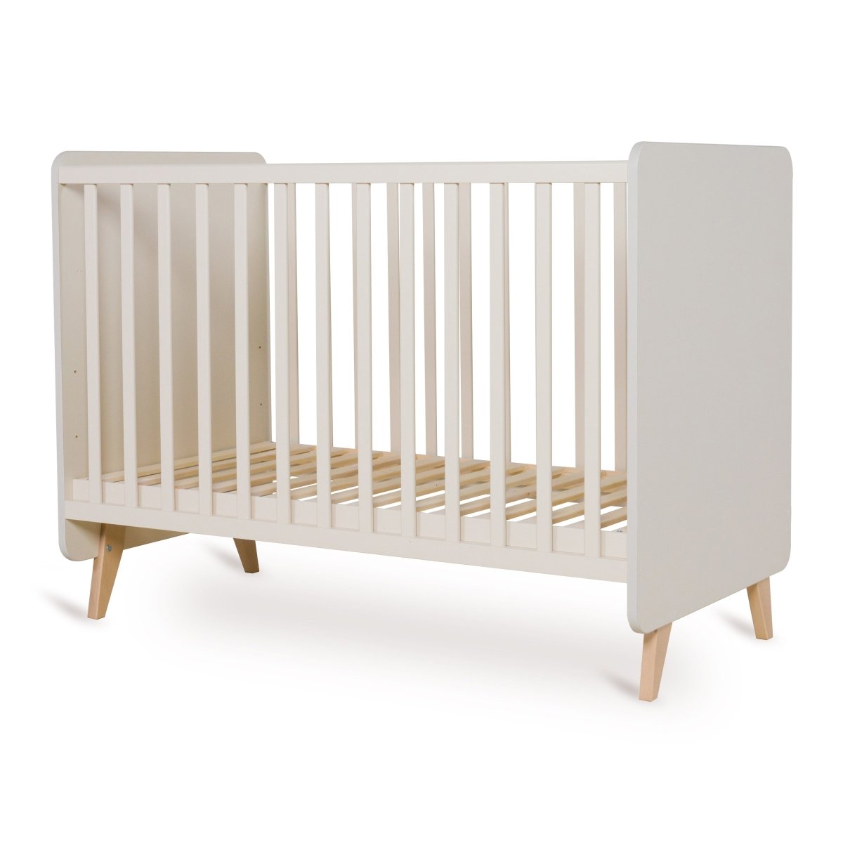 QUAX - Lit Bébé Loft 60 x 120 Cm - Argile - Les Petits