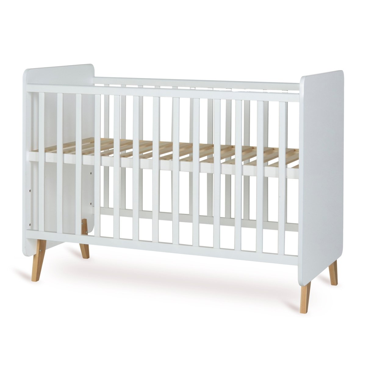 QUAX - Lit Bébé Loft 60 x 120 Cm - Blanc - Les Petits