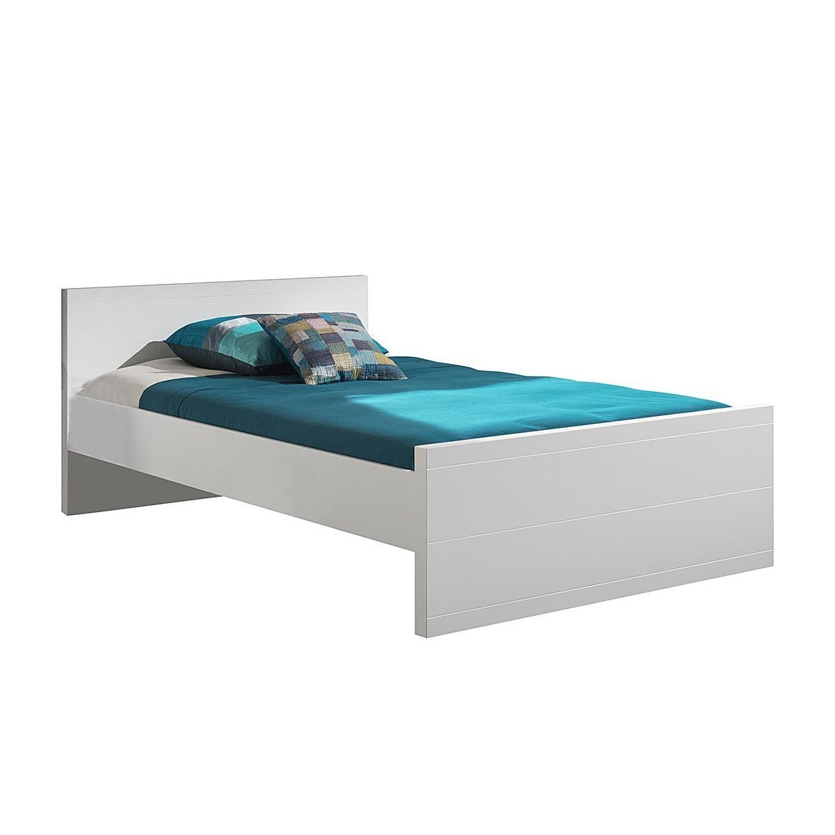 VIPACK - Lit Lara 120 X 200 Cm Blanc - Les Petits