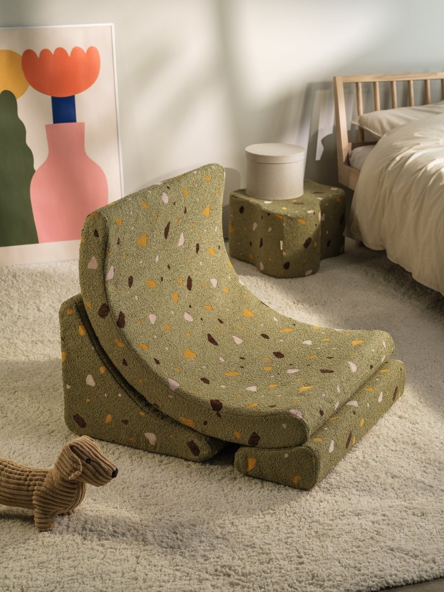 WIGIWAMA - Chaise Lune Terrazzo - Mousse - Les Petits