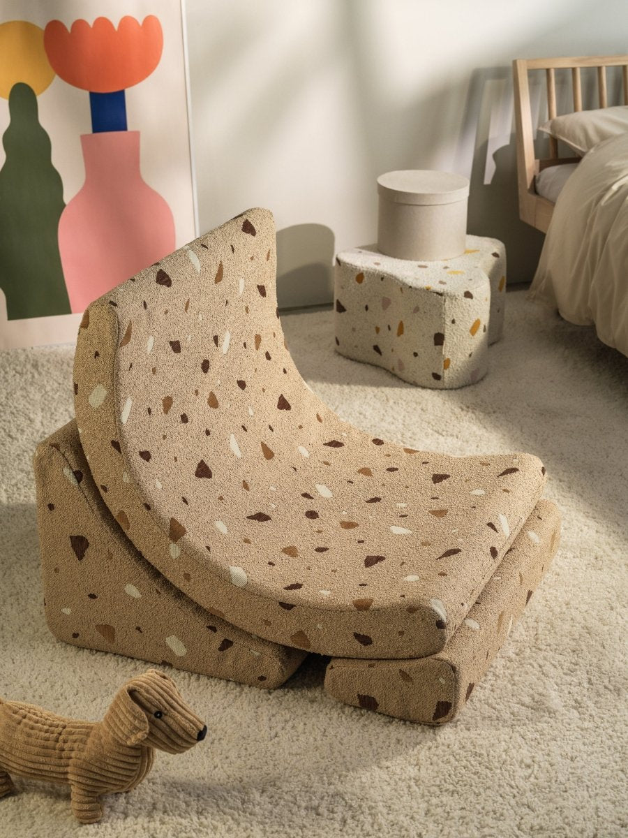 WIGIWAMA - Chaise Lune Terrazzo - Sable - Les Petits