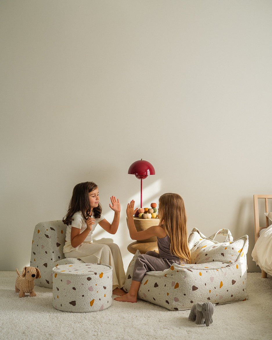 WIGIWAMA - Chaise Nuage Terrazzo - Marbre - Les Petits