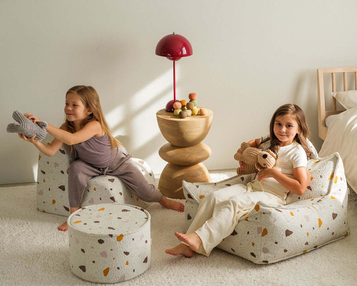 WIGIWAMA - Chaise Nuage Terrazzo - Marbre - Les Petits