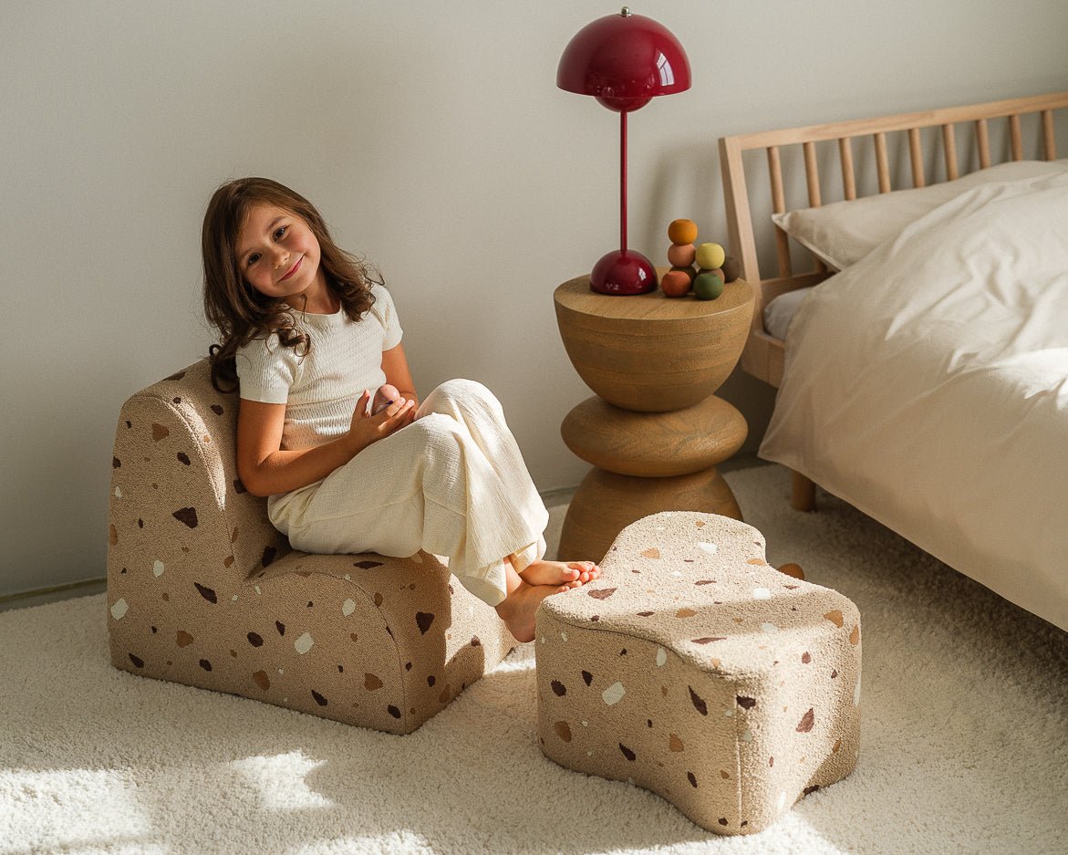 WIGIWAMA - Chaise Nuage Terrazzo - Sable - Les Petits