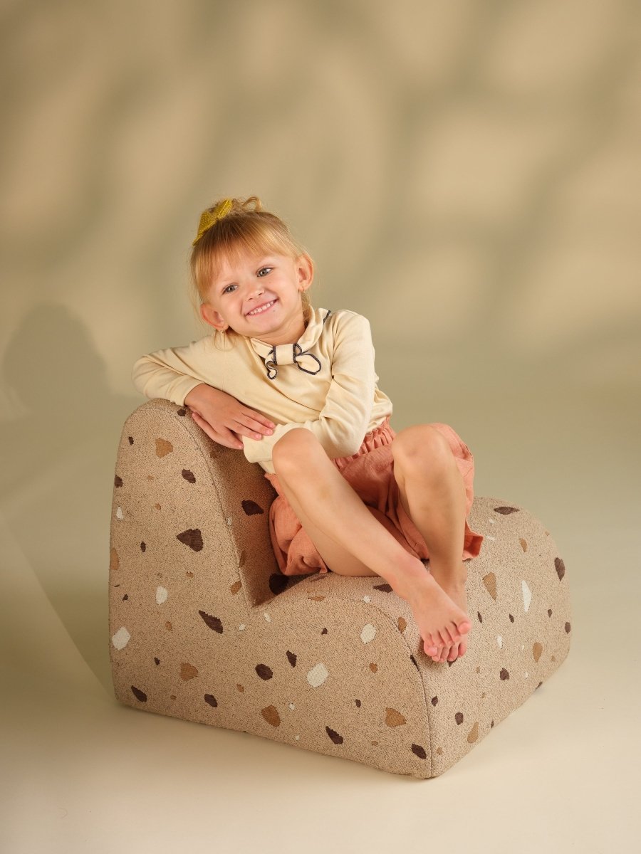 WIGIWAMA - Chaise Nuage Terrazzo - Sable - Les Petits