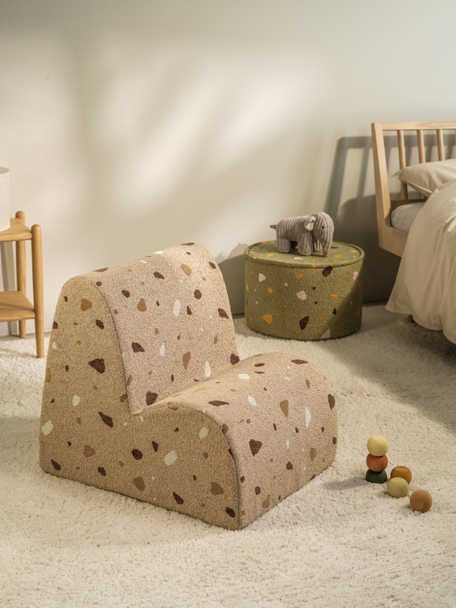 WIGIWAMA - Chaise Nuage Terrazzo - Sable - Les Petits