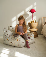 WIGIWAMA - Fauteuil Pouf Terrazzo - Marbre - Les Petits