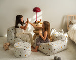 WIGIWAMA - Fauteuil Pouf Terrazzo - Marbre - Les Petits