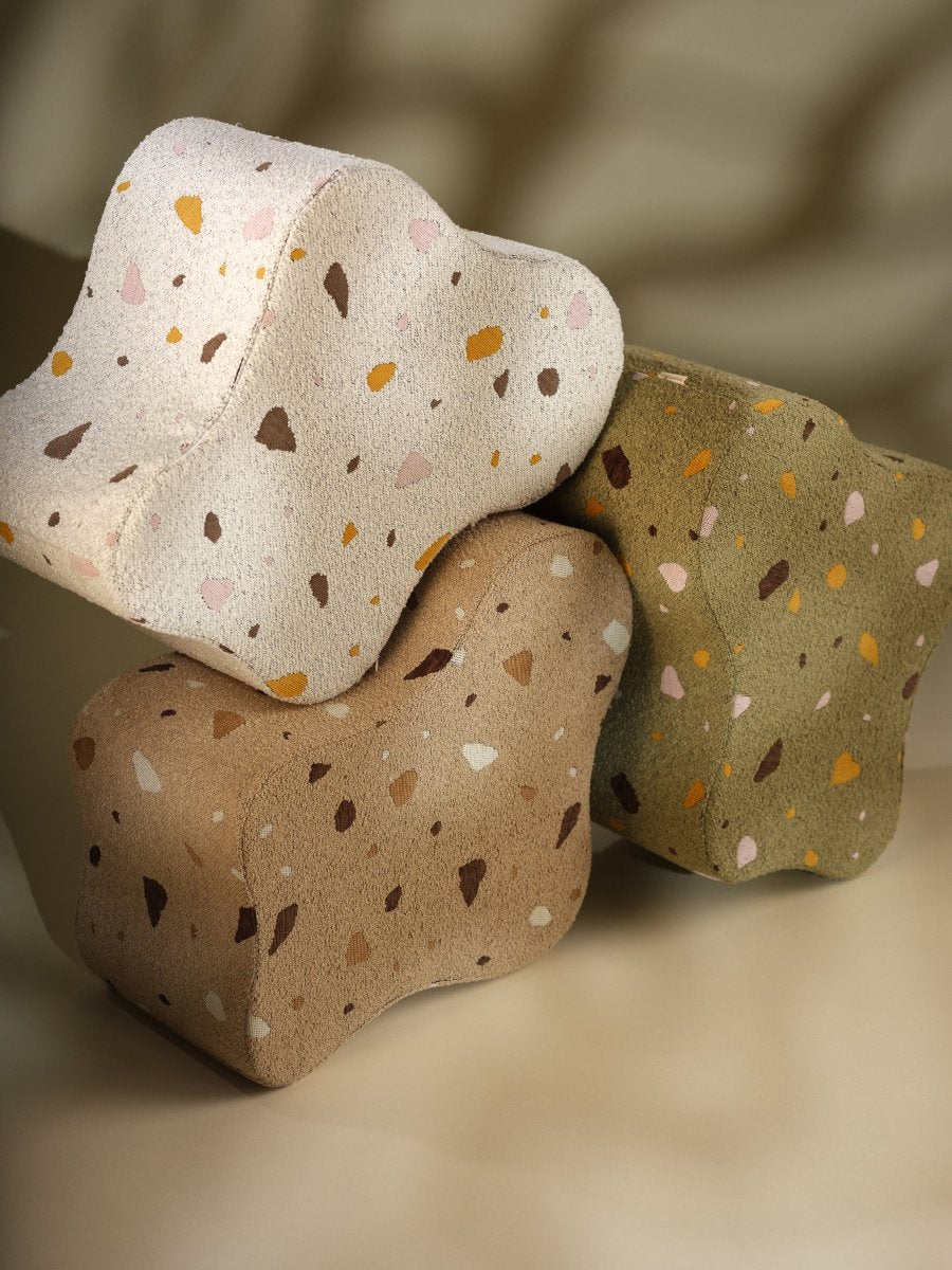 WIGIWAMA - Pouf Nuage Terrazzo - Mousse - Les Petits