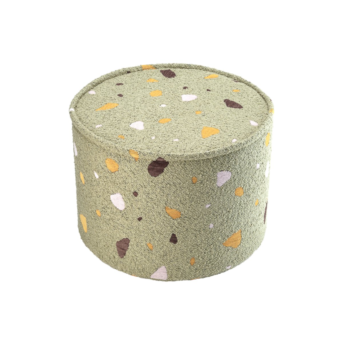 WIGIWAMA - Pouf Terrazzo - Mousse - Les Petits