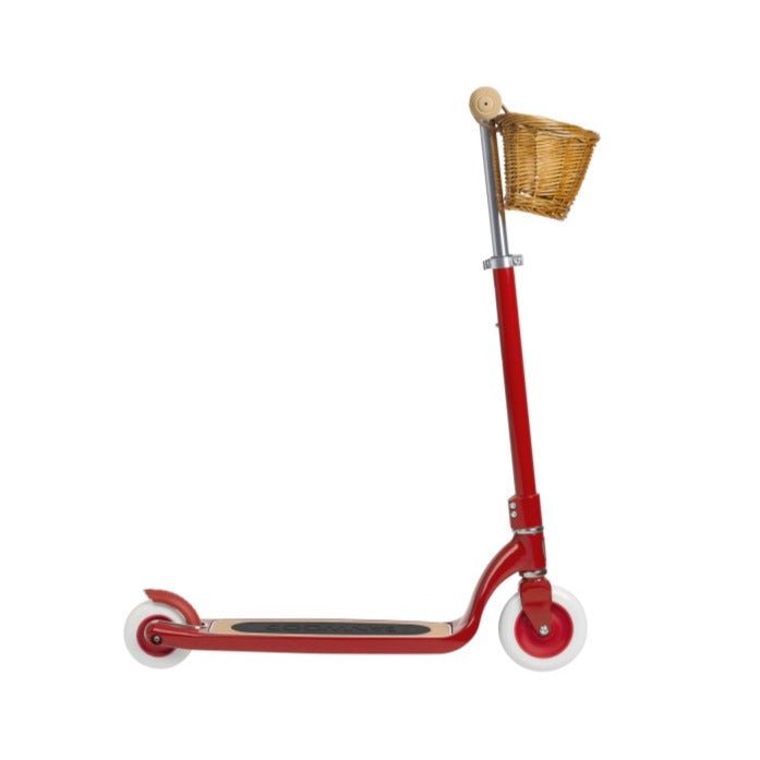 BANWOOD-Trottinette Maxi Rouge-Les Petits