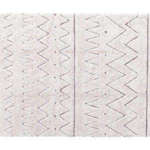 Lorena Canals Tappeto Lavabile Biscotto Bianco - 100% Cotone (120cm x  160cm) unisex (bambini)