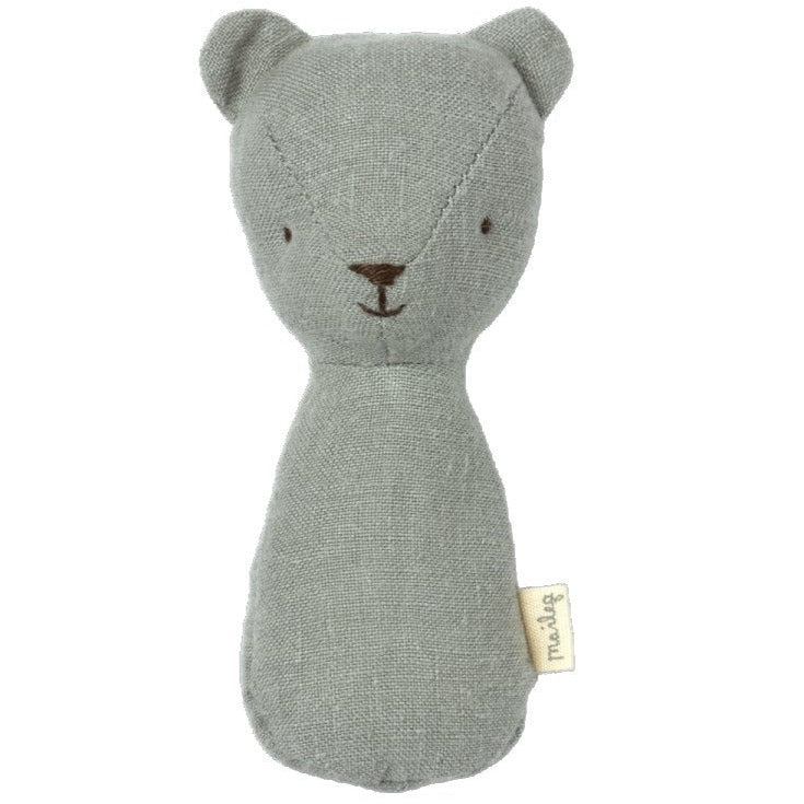 MAILEG-Hochet En Peluche - Vert Chino-Les Petits