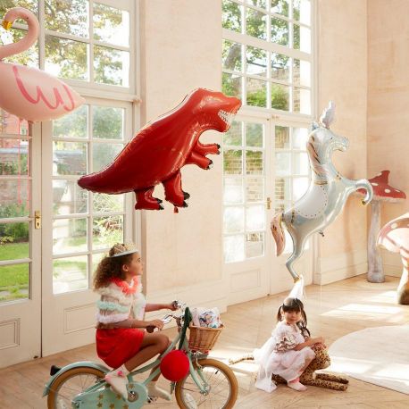 Autre élément décoratif de jardin Pink Unicorn Foil Balloons - 100cm, Ensemble de ballons licorne avec ballon nuageux, Ballon tête de licorne  pour filles Licorne B