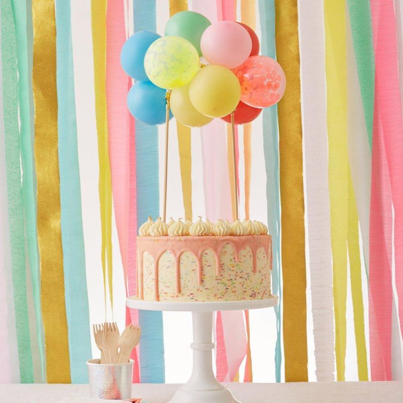 Décoration de gâteau en forme de licorne pour filles, ballon arc