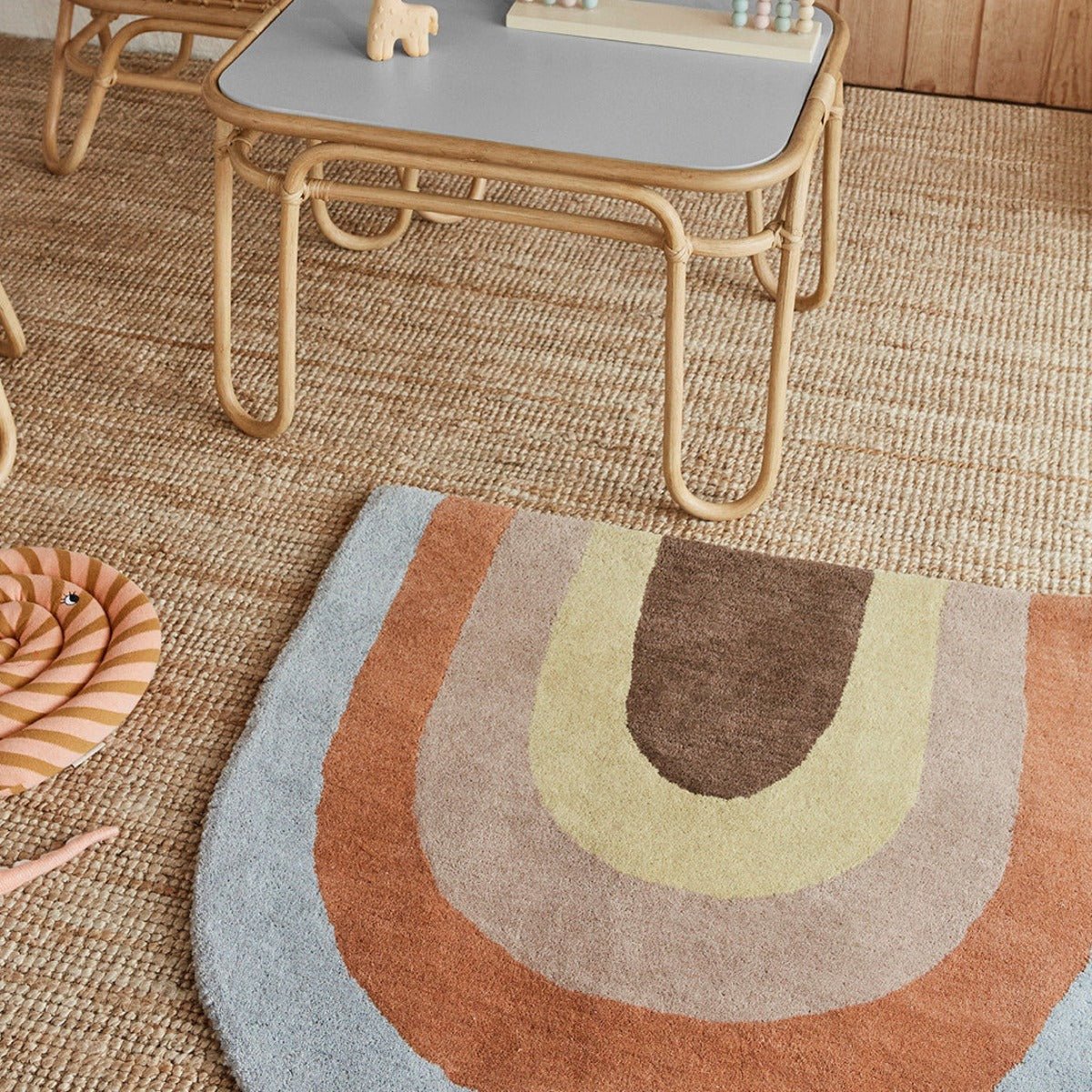 OYOY MINI-Tapis Arc-en-Ciel - Multi-Les Petits